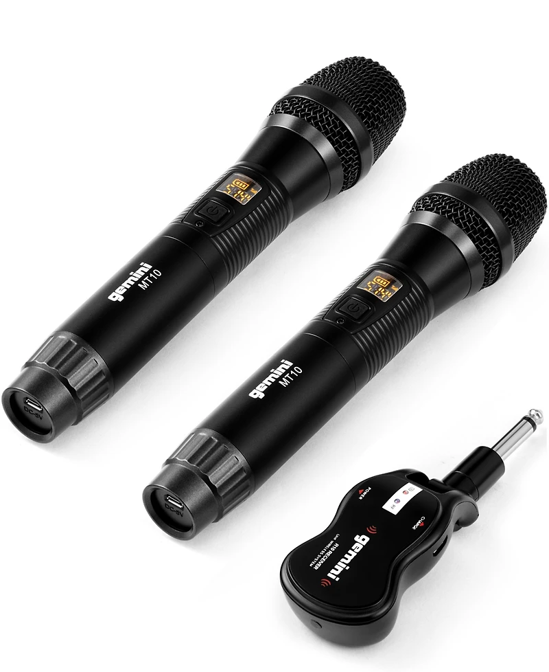 Gemini Uhf Dual Wireless Microphone System