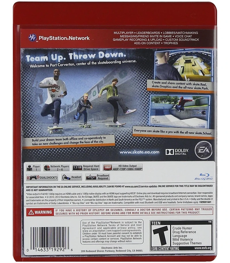 Skate 3 (Greatest Hits) - PlayStation 3