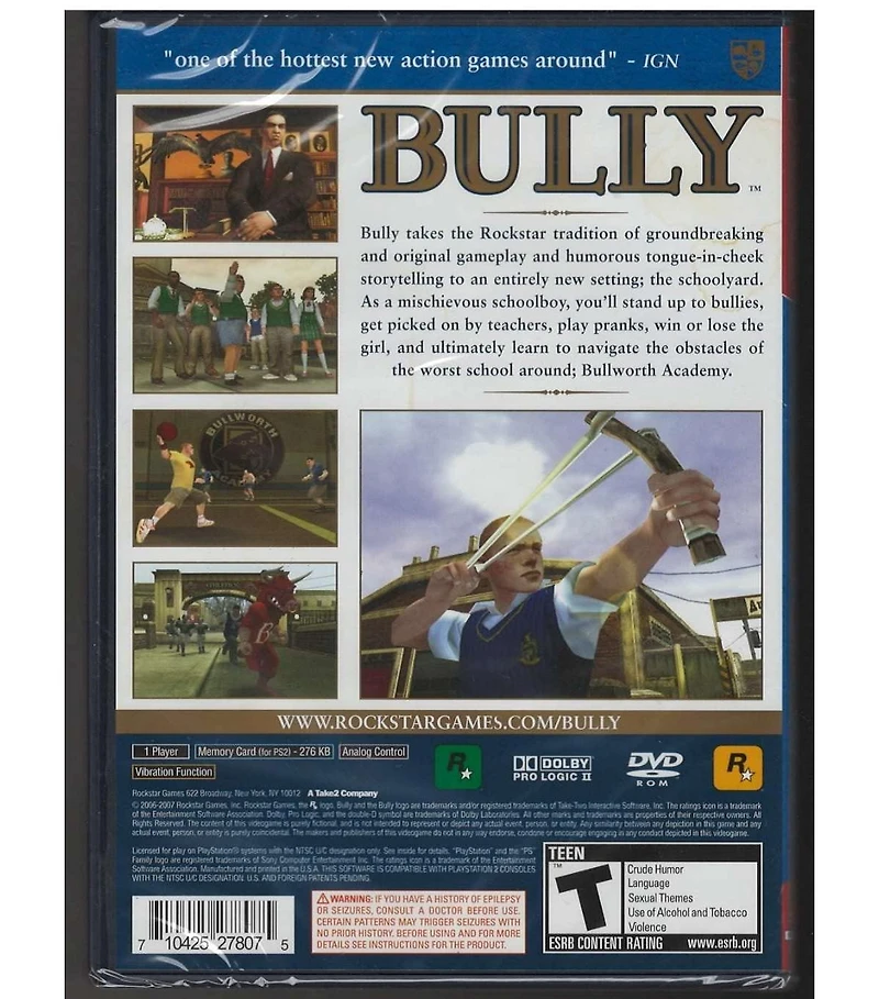 Bully (Greatest Hits) - PlayStation 2