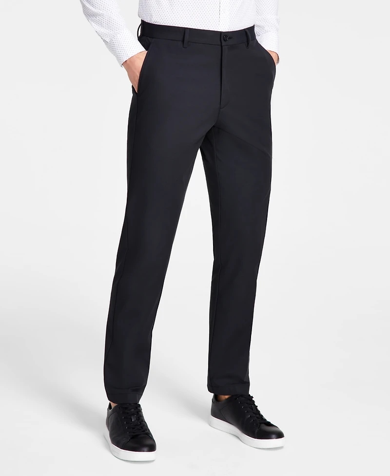 Michael Kors Men's Classic Fit Cotton Stretch Performance Pants