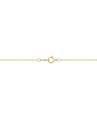 Crucifix Cross 18" Pendant Necklace in 14k Two-Tone Gold