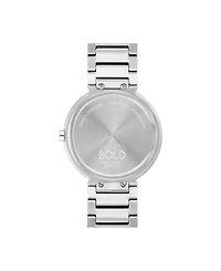 Movado Women's Bold Horizon Swiss Quartz Two Tone Stainless Steel Watch 34mm