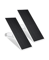 Wasserstein Solar Panel for Google Nest Cam Outdoor or Indoor, Battery - 2.5W Solar Power - Made for Google Nest (2 Pack)