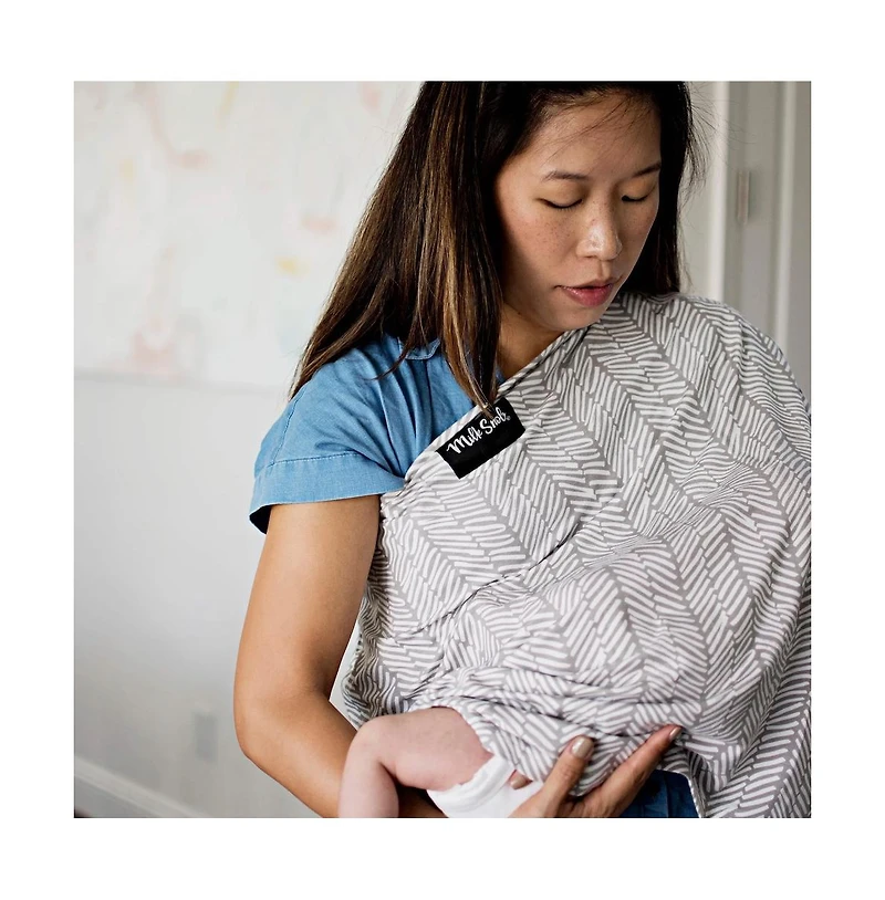 Milk Snob Baby 5-in-One Cover Herringbone