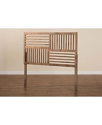 Baxton Studio Adler Modern and Contemporary Transitional Queen Size Finished Wood Headboard