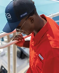 Columbia Men's Pfg Hooks Snapback Hat