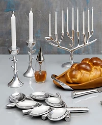 Nambe Judaica Tree of Life 13.5" Menorah