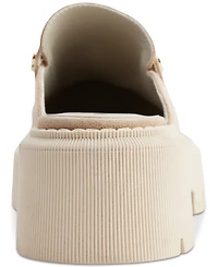 Dkny Women's Luna Slip-On Lug Platform Penny Loafer Mules
