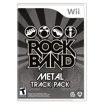 Rock Band: Metal Track Pack - Nintendo Wii