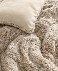 Eddie Bauer Sherwood Reversible Micro-suede Sherpa Comforter Set