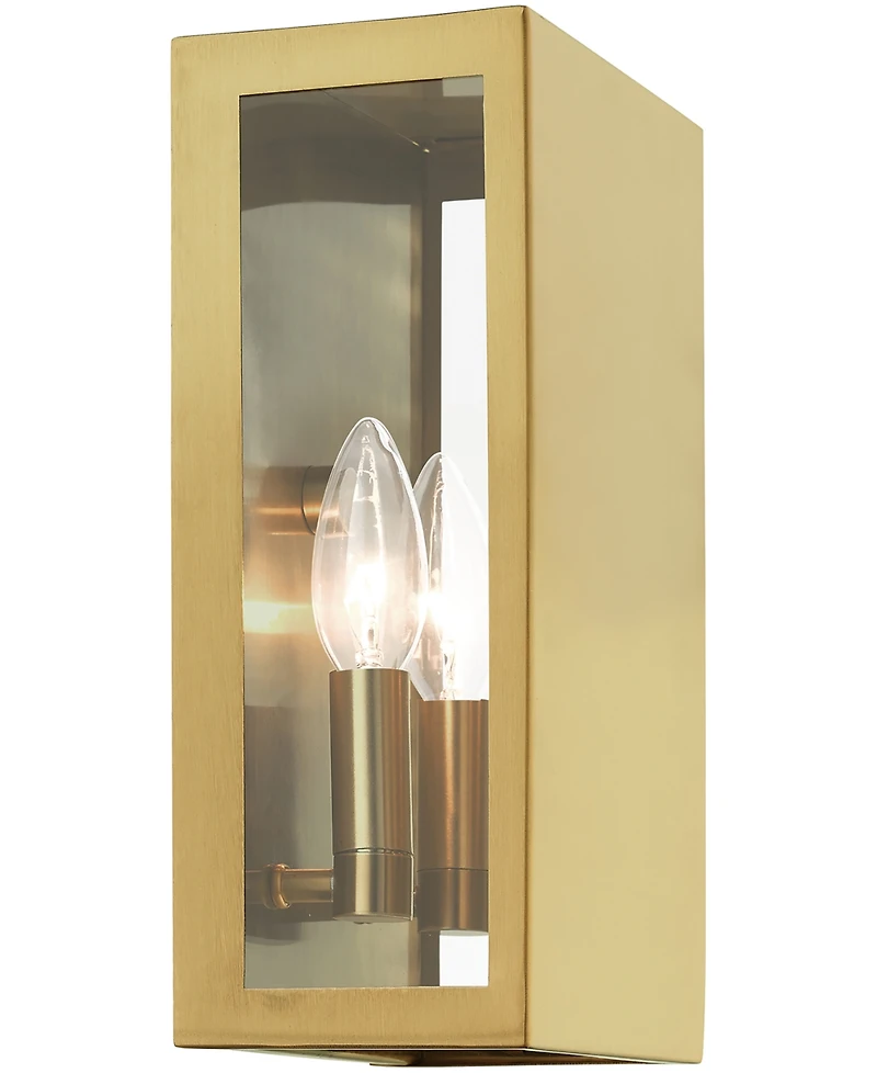 Livex Winfield 2 Light Outdoor Ada Medium Sconce