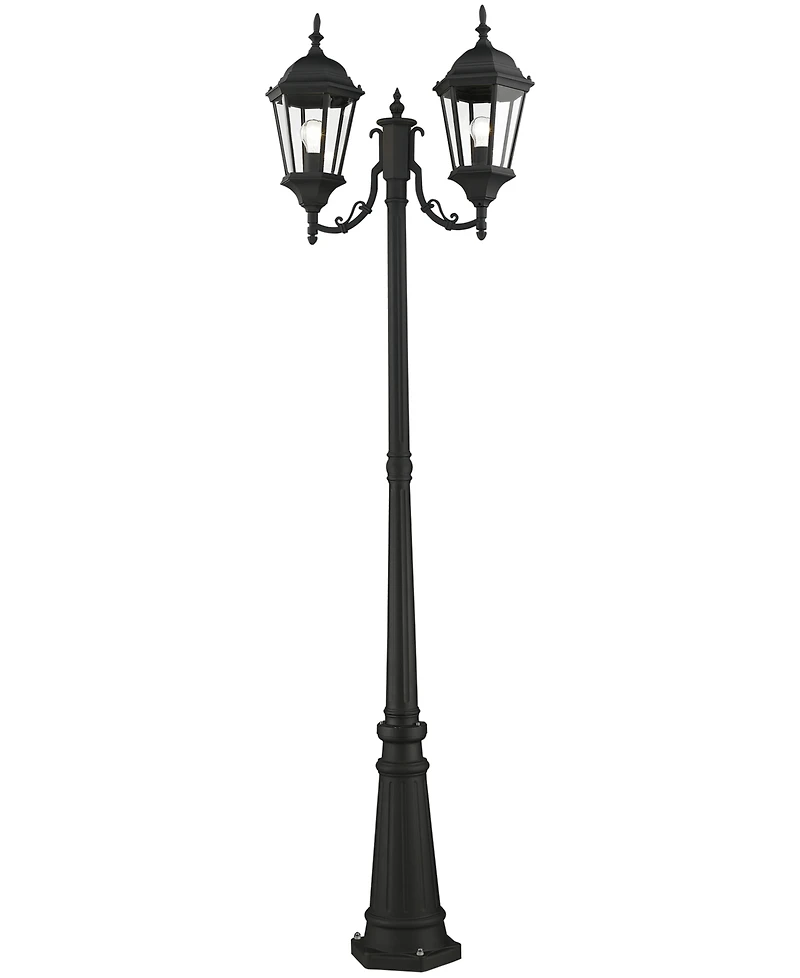 Livex Hamilton 2 Light Outdoor Post Light