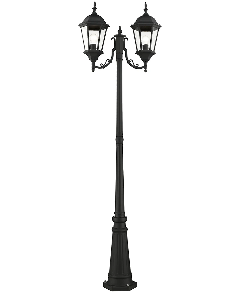 Livex Hamilton 2 Light Outdoor Post Light