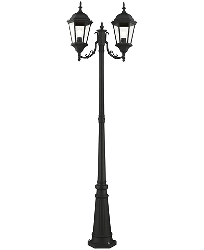 Livex Hamilton 2 Light Outdoor Post Light