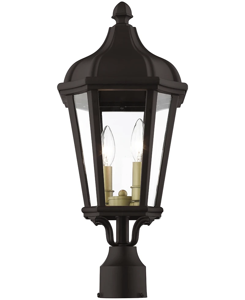 Livex Morgan 2 Light Outdoor Post Top Lantern
