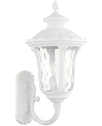 Livex Oxford 3 Light Outdoor Wall Lantern