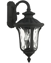 Livex Oxford 3 Light Outdoor Wall Lantern