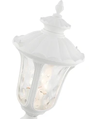 Livex Oxford 3 Light Outdoor Post Top Lantern