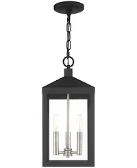 Livex Nyack 3 Light Outdoor Pendant Lantern