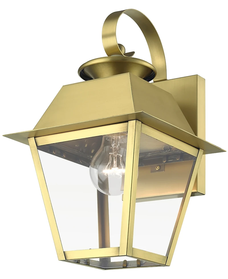Livex Wentworth 1 Light Outdoor Small Wall Lantern