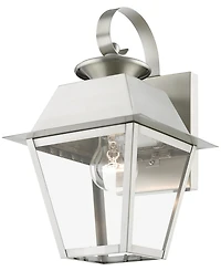 Livex Wentworth 1 Light Outdoor Small Wall Lantern