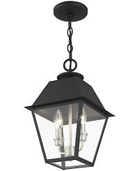 Livex Wentworth 2 Light Outdoor Pendant Lantern