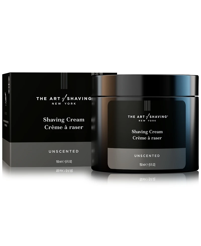 The Art of Shaving Shaving Cream,Unscented, 5oz