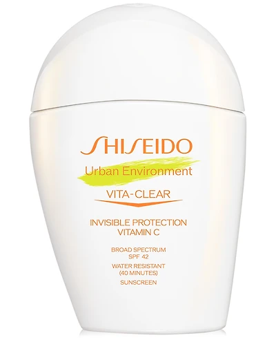 Shiseido Urban Environment Vita-Clear Sunscreen Spf 42, 1 oz.