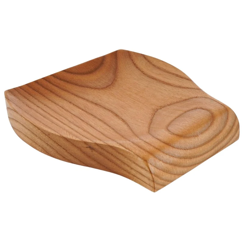 Zulay Kitchen Wood Spoon Rest For - Smooth Wooden Holder Stovetop