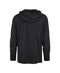 Men's '47 Brand Black Chicago White Sox Field Franklin Pullover Hoodie