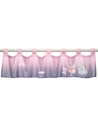 Bedtime Originals Tiny Dancer Ballet Animals Window Valance - Pink/Purple