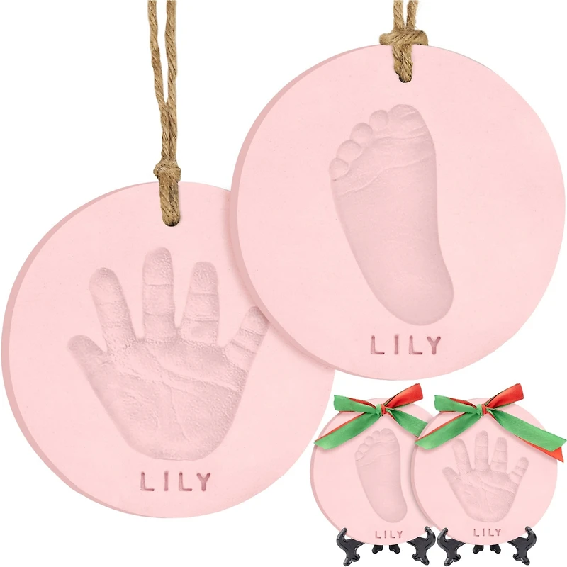 KeaBabies Cherish Baby Hand and Footprint Kit, Dog Paw Print Handprint Ornament Kit for Newborn, Babies, Boys, Girls