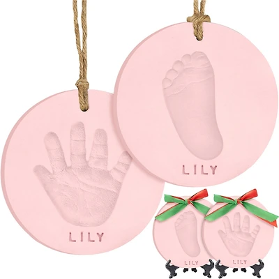 KeaBabies Cherish Baby Hand and Footprint Kit, Dog Paw Print Handprint Ornament Kit for Newborn, Babies, Boys, Girls