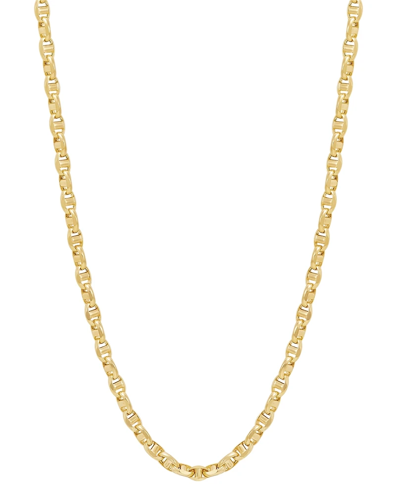 Italian Gold Mariner Link 20" Chain Necklace in 10k Gold