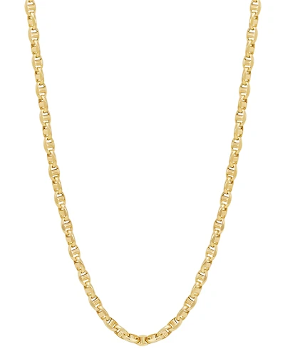 Italian Gold Mariner Link 20" Chain Necklace in 10k Gold