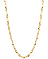 Italian Gold Mariner Link 20" Chain Necklace in 10k Gold