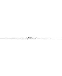 Italian Gold Crisscross Link 18" Chain Necklace 14k