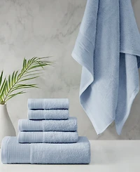 Closeout! Beautyrest Nuage Cotton Lyocell Blend 6 Piece Towel Set