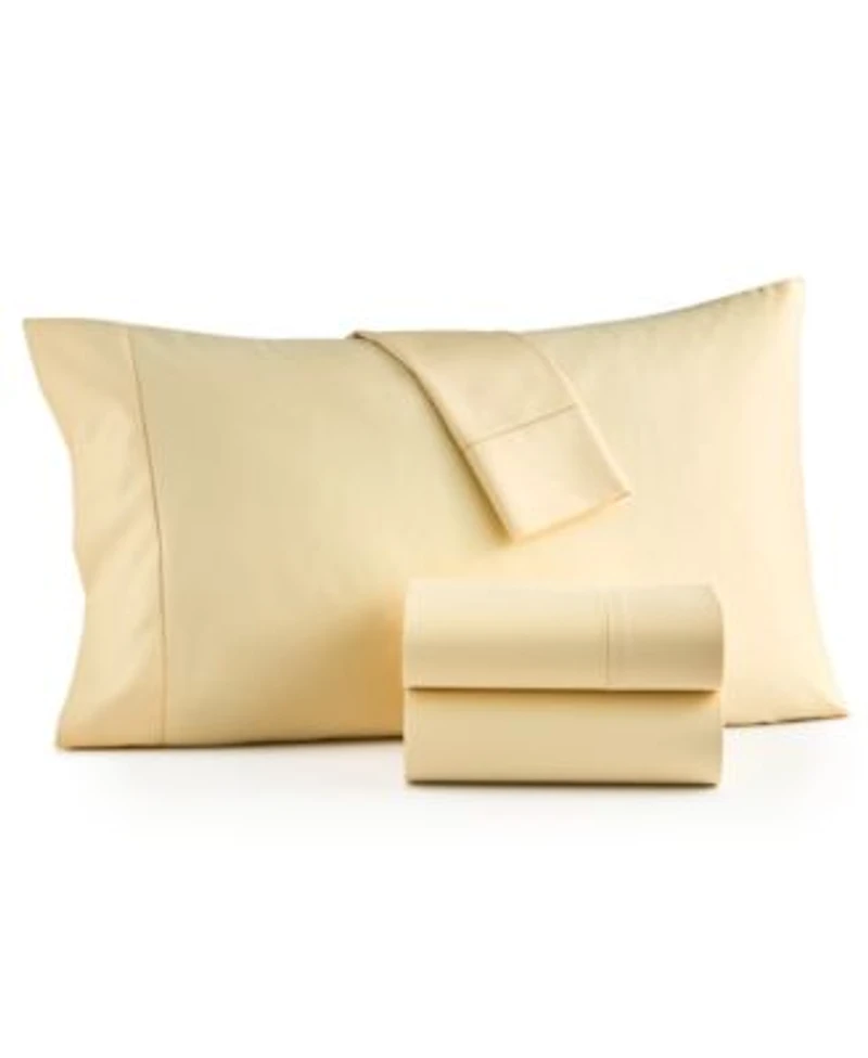 Charter Club Solid 550 Thread Count 100 Cotton Sheet Sets Exclusively At Macys