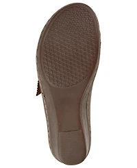 Gc Shoes Women's Selly Flower Wedge Sandals