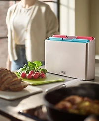 Joseph Joseph Folio Icon 4-Piece Large Chopping Board Set with Storage Case