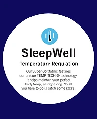 Hue Womens Plus Size Sleepwell Printed Knit Capri Pajama Pant made with Temperature Regulating Technology