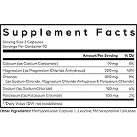 Codeage Keto Electrolytes Supplement – Electrolyte Tablets w Magnesium, Potassium, Calcium & Salt