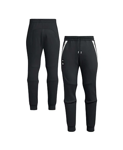 Men's adidas 2023 Player Black New England Revolution Club Travel Pants