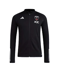 Men's adidas Black D.c. United 2023 On-Field Aeroready Full-Zip Training Top