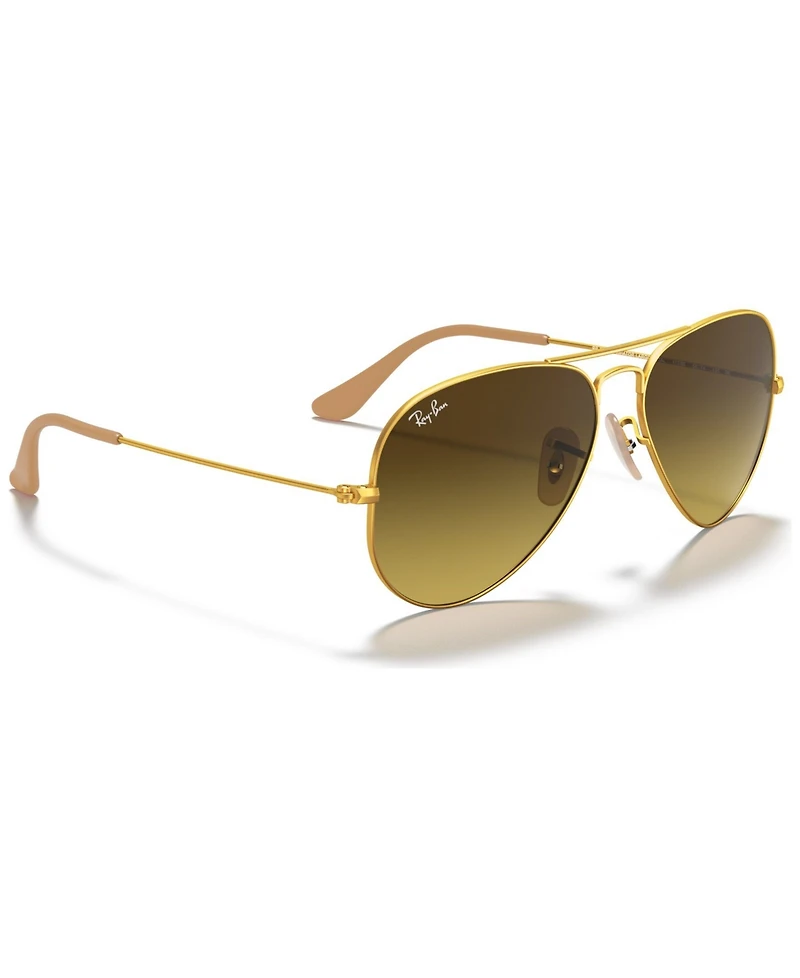 Ray-Ban Unisex Sunglasses, RB3025 Aviator Gradient