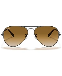 Ray-Ban Unisex Sunglasses, RB3025 Aviator Gradient
