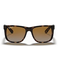 Ray-Ban Unisex Polarized Justin Gradient Sunglasses, RB4165