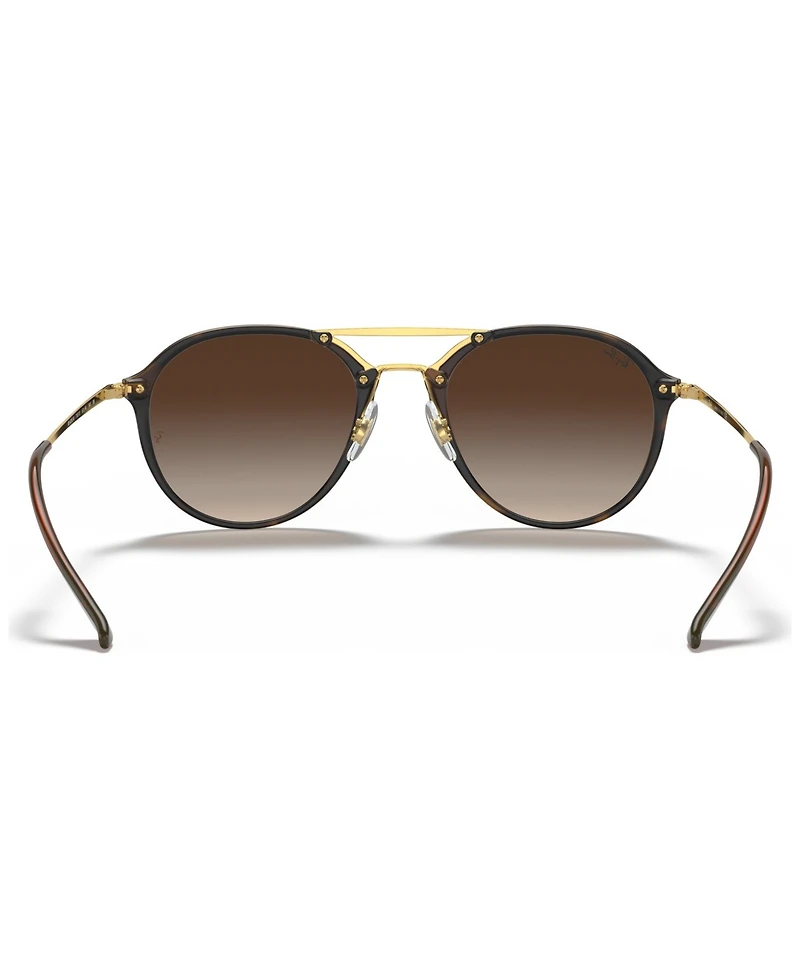 Ray-Ban Unisex Sunglasses, RB4292N 62 Blaze Double Bridge - Brown