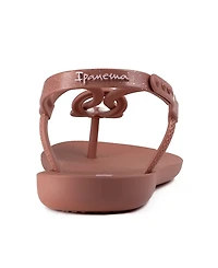 Ipanema Women's Trendy T-strap Flat Sandals